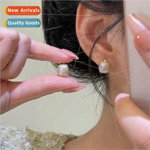 French retro senior pearl earrings earrings female hundred f