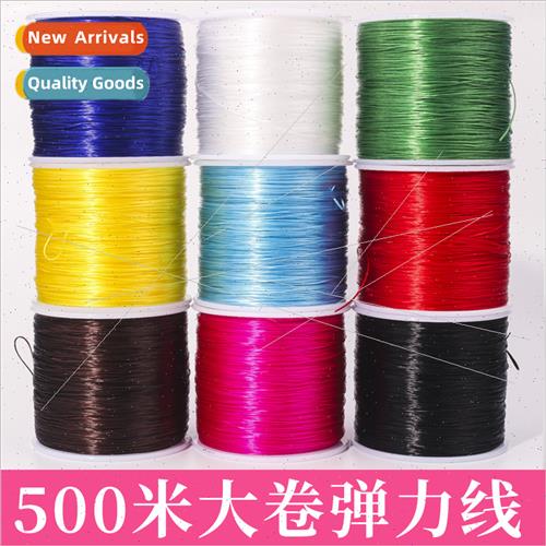 Winter new 500 meters flat elastic cord handmade DIY bracele