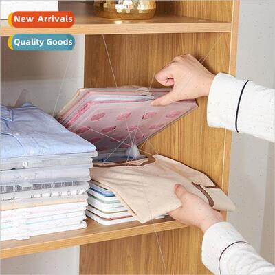 Innovative folding board folding clothes lazy man god closet