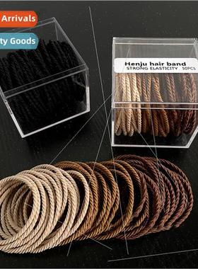 Koreamacaroon color leather bhair circle sweet lovely studen