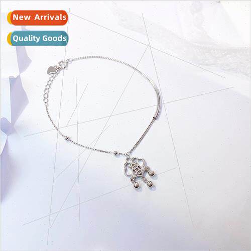 vegan silver bracelet girls niche simple 2023 summer hundred