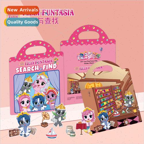 Pony Philly sticker book 2-5 years old children early educat