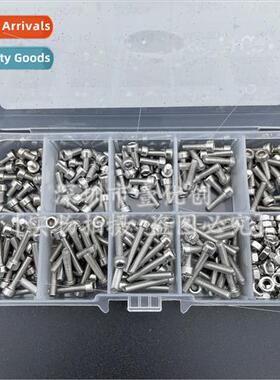 340pcs M3-25 wh nut stainless steel 304 cup head hexagon soc