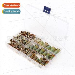 Rivet Nut 166pcs color zinc plated countersunk head rivet nu