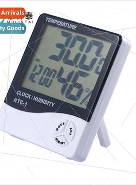 HTC-1 Indoor Electronic Thermometer Alarm Clock Creative Hom