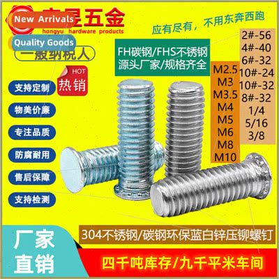 304 Pressure Rivet Screws Pressure Rivet Screws FHS-M3M4M5M6