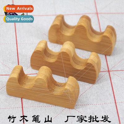 Bamboo Wooden Brush Holder Scholar Room Wooden Brush Holder