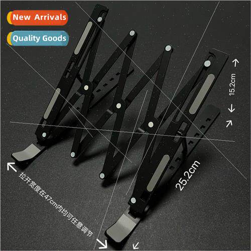 Trident widened N3 aluminum laptop stdesktop foldable height