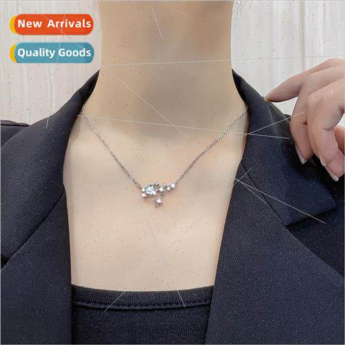 Constellation Fantasy Cosmic Moonstone Planet Necklace Big D