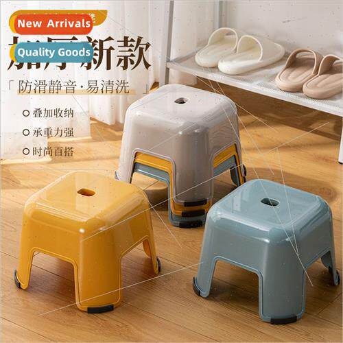 Round corner children colorful small stool adult living room