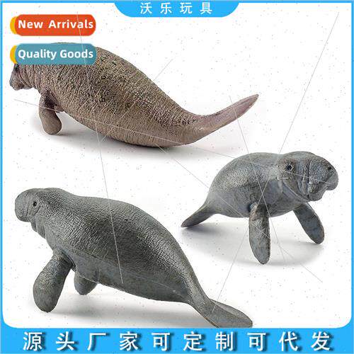 solid zoo sea world static ornaments manatee