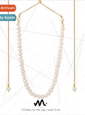 Fashion long pull clasp adjustable length multiple wearing m