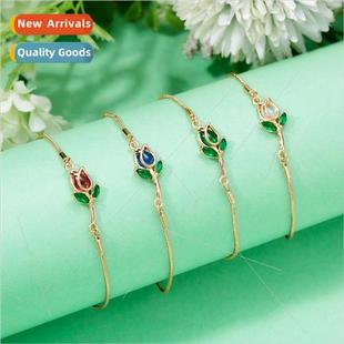 Korea fashion new women flower bracelets versatile elegant t