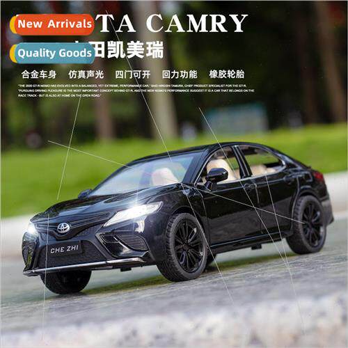 1:24 simulation Camry alloy car model sound light boomerang