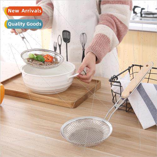 Household stainless steel funnel frying small hole fishing s