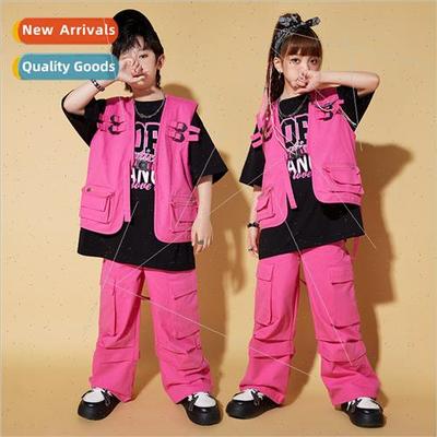 Children hiphop set dance tide childrens hip-hop handsome ti