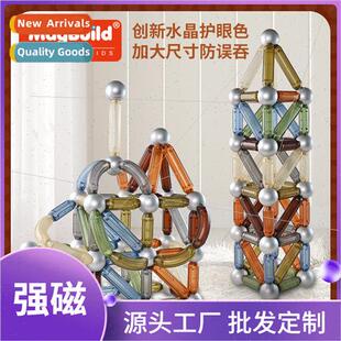 Nature transparent strong magnetic bar hundred change buildi