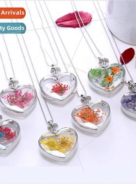 Korea heart pendantflowers love crystals variety plants drie