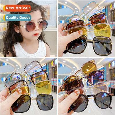 Children sunglasses fashion boys girls tide cool baby sungla