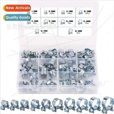 84pcs boxed galvanized mini hose clamps hose clamps strong E