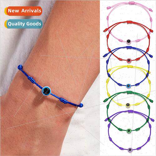Devil Eye Eyes Handmade Bracelet Adjustable Bracelet Hundred