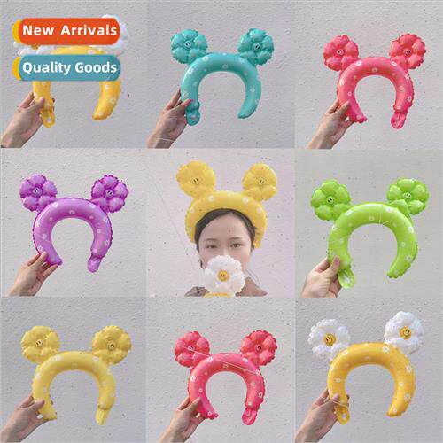 ins macaron daisy headbaluminum film balloon children headdr