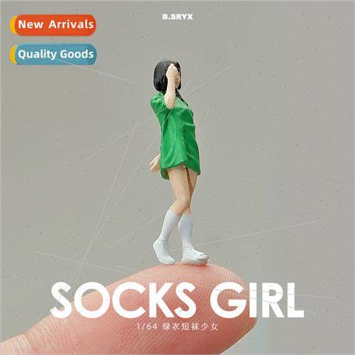 Cute cute girl miniature dolls h1:64 micro shoot small peopl