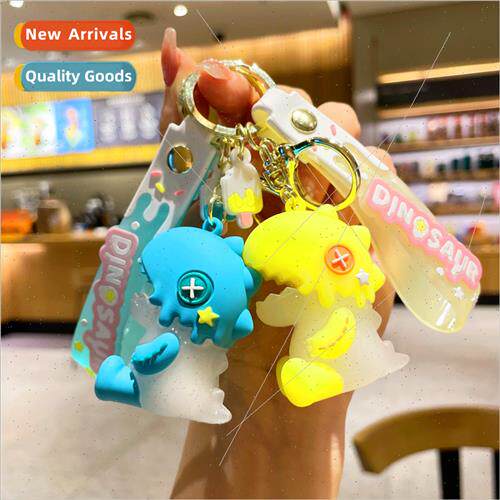 Ice cream dinosaur doll key chain car charm keychain cartoon