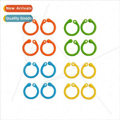 Soft rubber movable marking ring Colorful spl flower marking