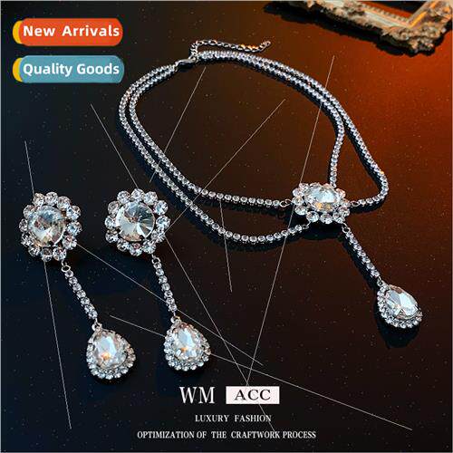 lver pin earrings wh diamonds zirconia flower drop earrings