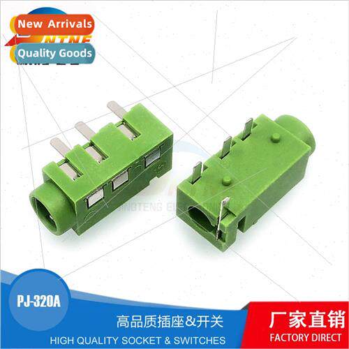 PJ-320A 320B 320D power interface 3.5 headphone socket 4-pin