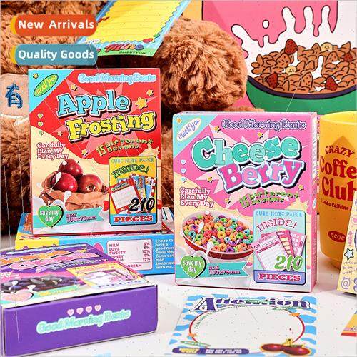 Morning Bento Korea Boxed Sticky Notes High-color handbook d