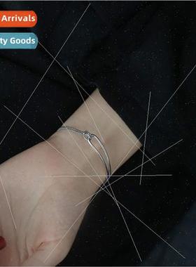 Geometric knot chain bracelet Korea fashion versatile studen