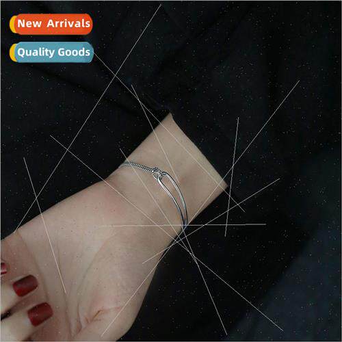 Geometric knot chain bracelet Korea fashion versatile studen