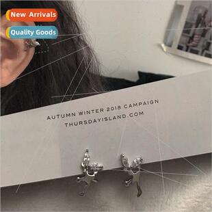 Cherub zirconia ear bone clip whout ear hole opening adjusta