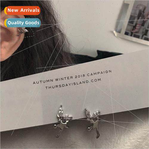 Cherub zirconia ear bone clip whout ear hole opening adjusta