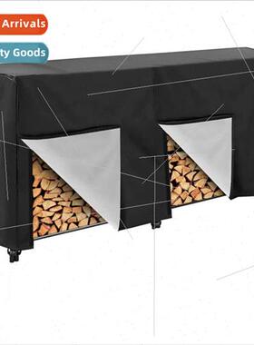 Large Double Door 8ft Firewood Shed Cover 420D RainproFirewo
