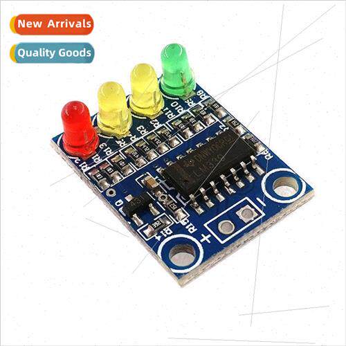 12V Battery 4-segment 4-dig Power Indicator Module On-board
