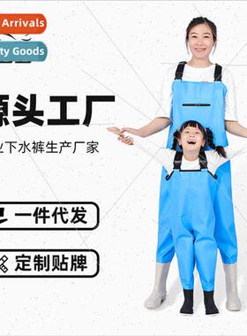 Children onepcs waterprocatching sea clothing rain boots wh