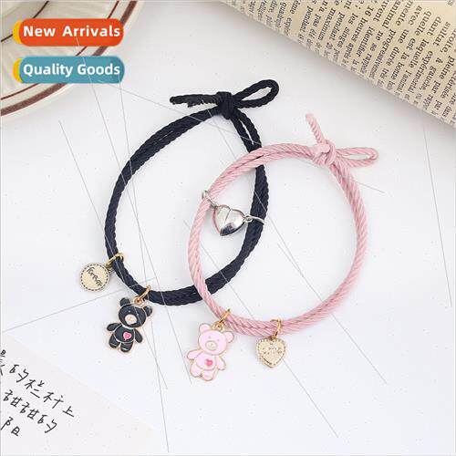 Europe new bear love magnet love you ever couple bracelet a