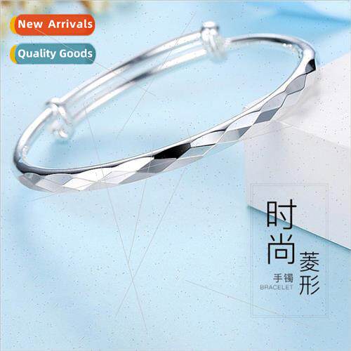S999 silver-plated full star round belly bracelet female sol