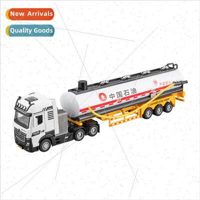 50183 tractor-trailer tanker truck car model engineering car