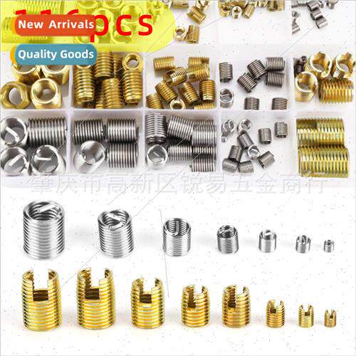 116pcs boxed M3-M12 self-tapping screwdriver threaded slotte