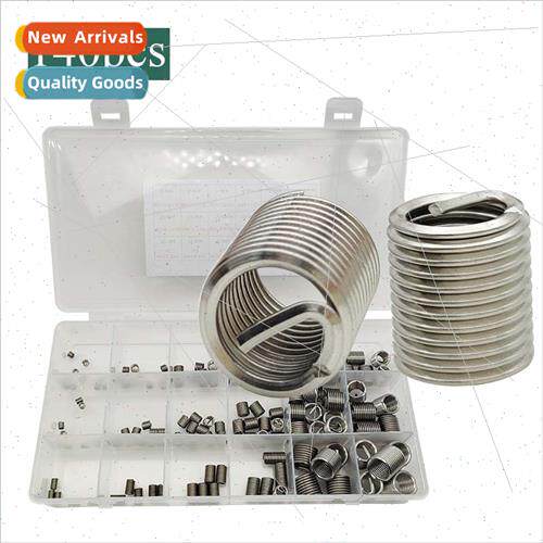140pcs Boxed 304 Wire Bushings Thread Protection Bushings M3