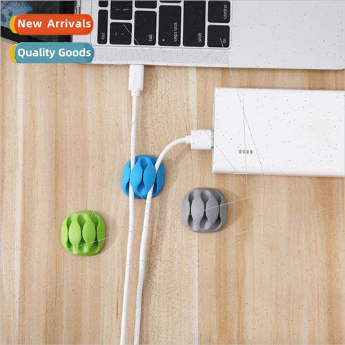 3-hole cable winder desktop power cord cable organizer cable