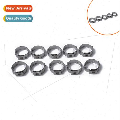 10pcs PEX stainless steel single lug clamps American hose cl