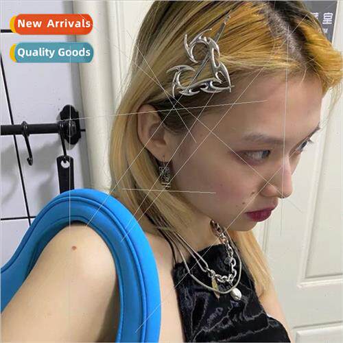 che premium fall winter dragon heart hair clips sweet cool 2