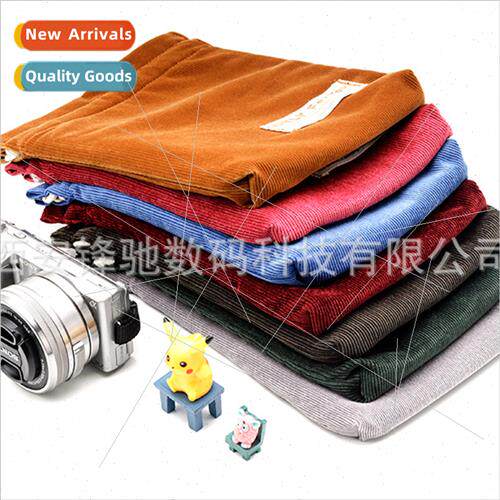 Corduroy DSLR camera storage micro-single soft bag travel po