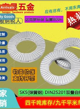 SK5 double stack self-locking washers DIN25201 Dacromet doub