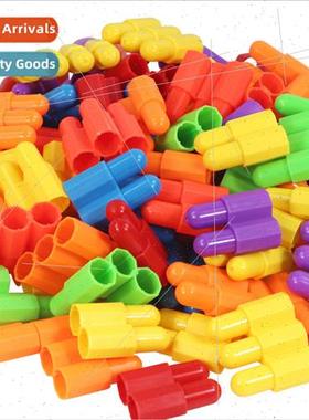 ttle Bachelor Bullet Blocks Plastic Plug Play Puzzle Toys Ch